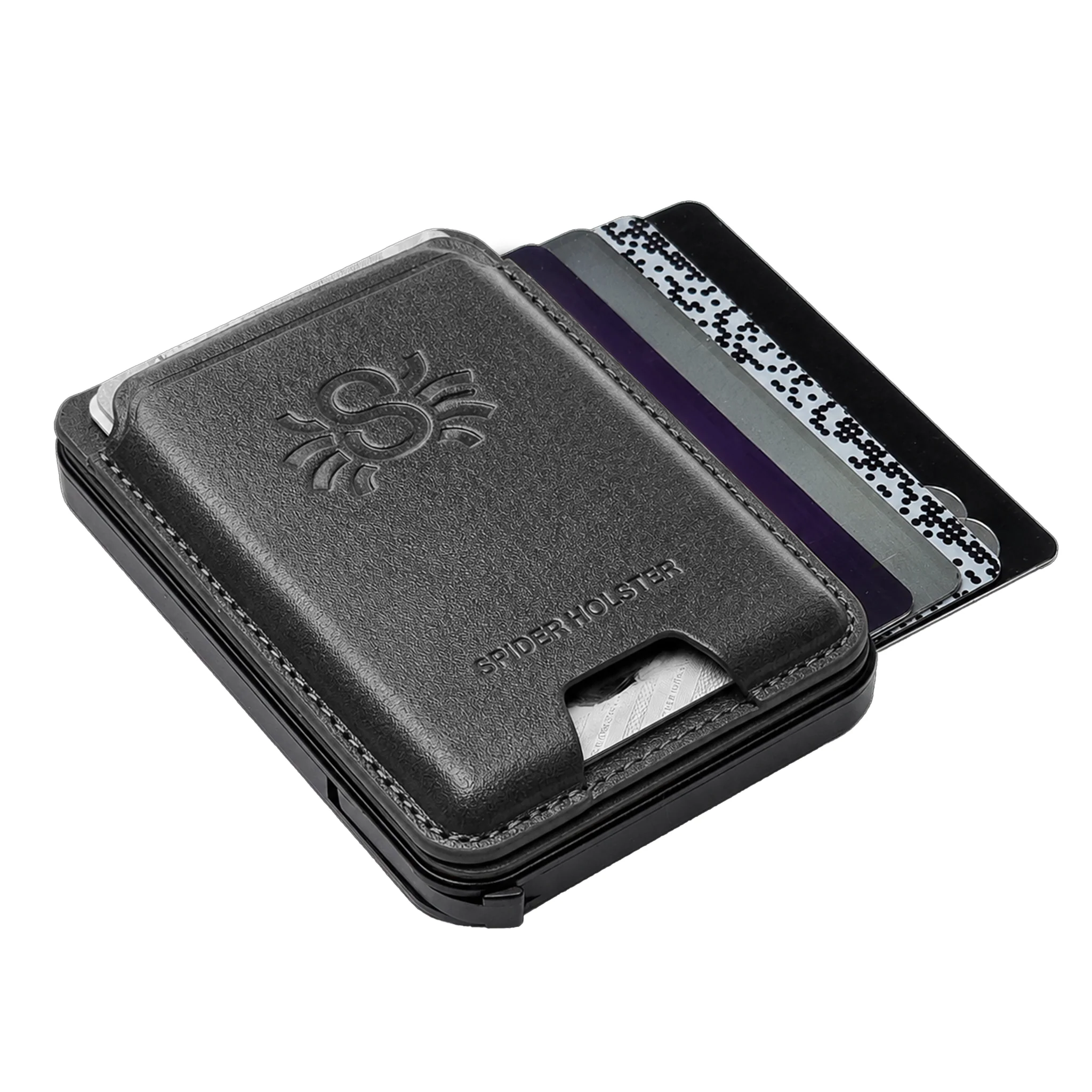 Spider Holster Leather Magnetic Wallet - Image 10