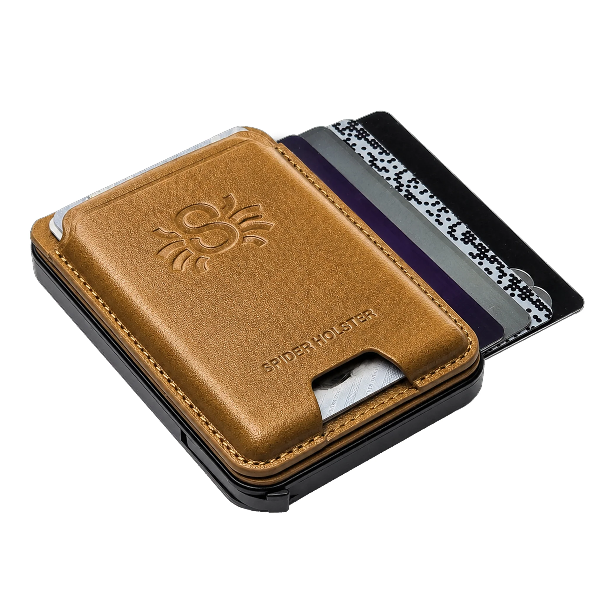 Spider Holster Leather Magnetic Wallet - Image 28