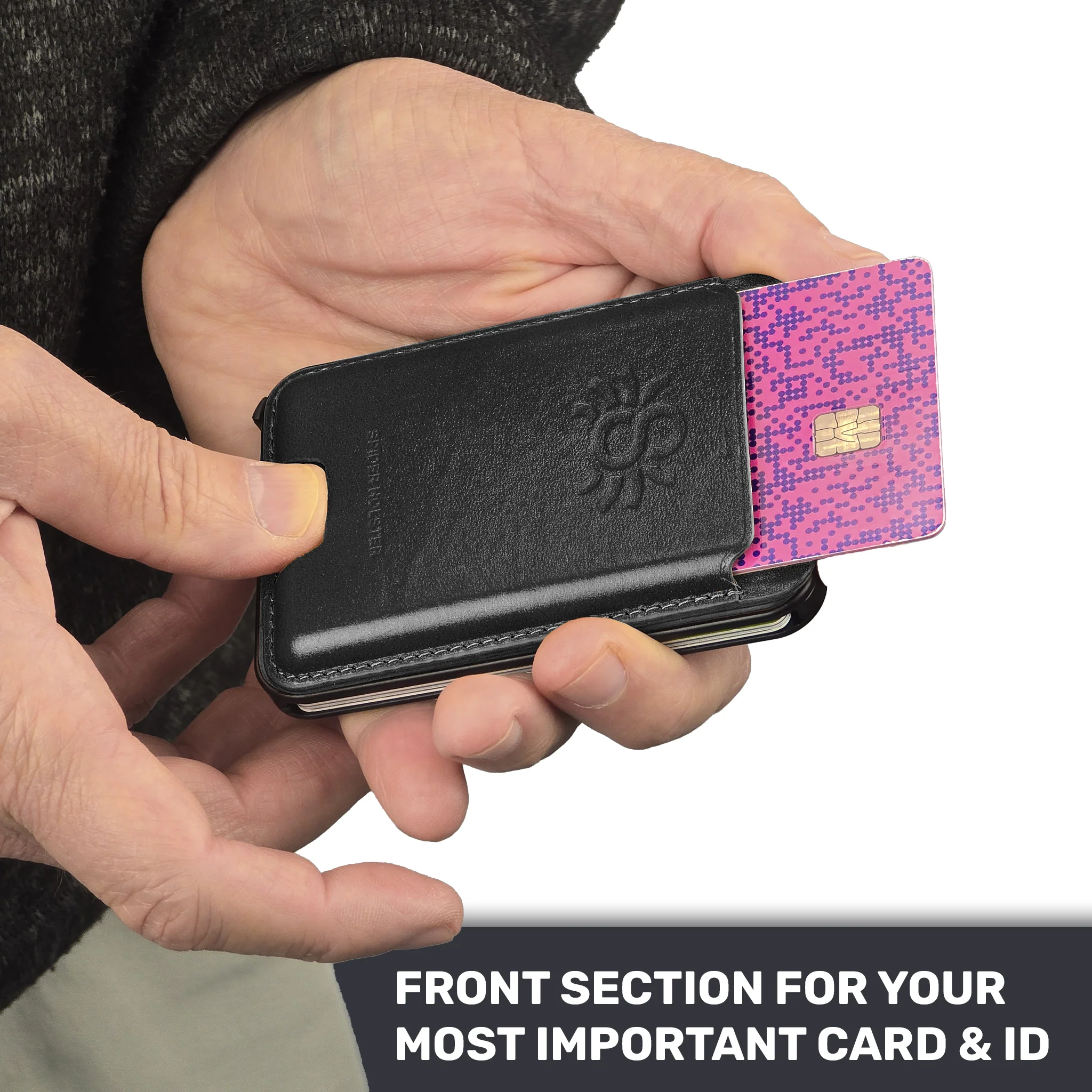 Spider Holster Leather Magnetic Wallet - Image 6